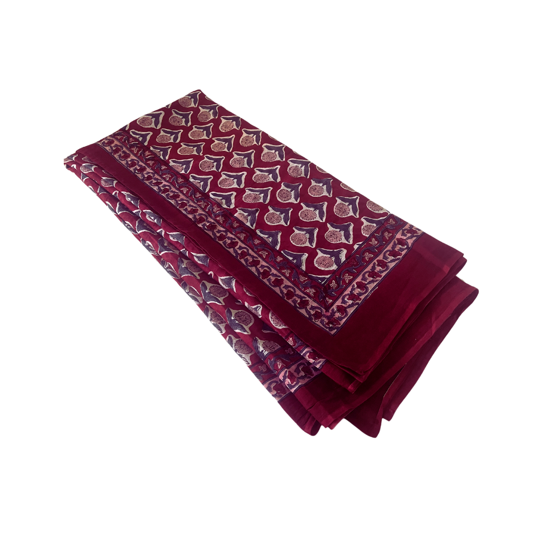 Buti- 100% Cotton Hand Block Printed Scarf