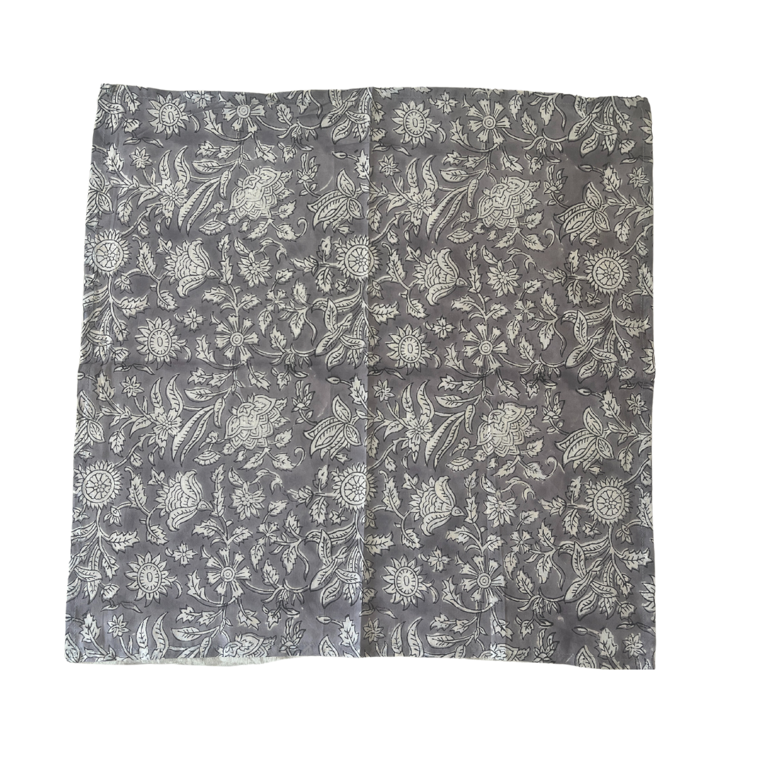 Table Napkins Hand Block Printed -Mons