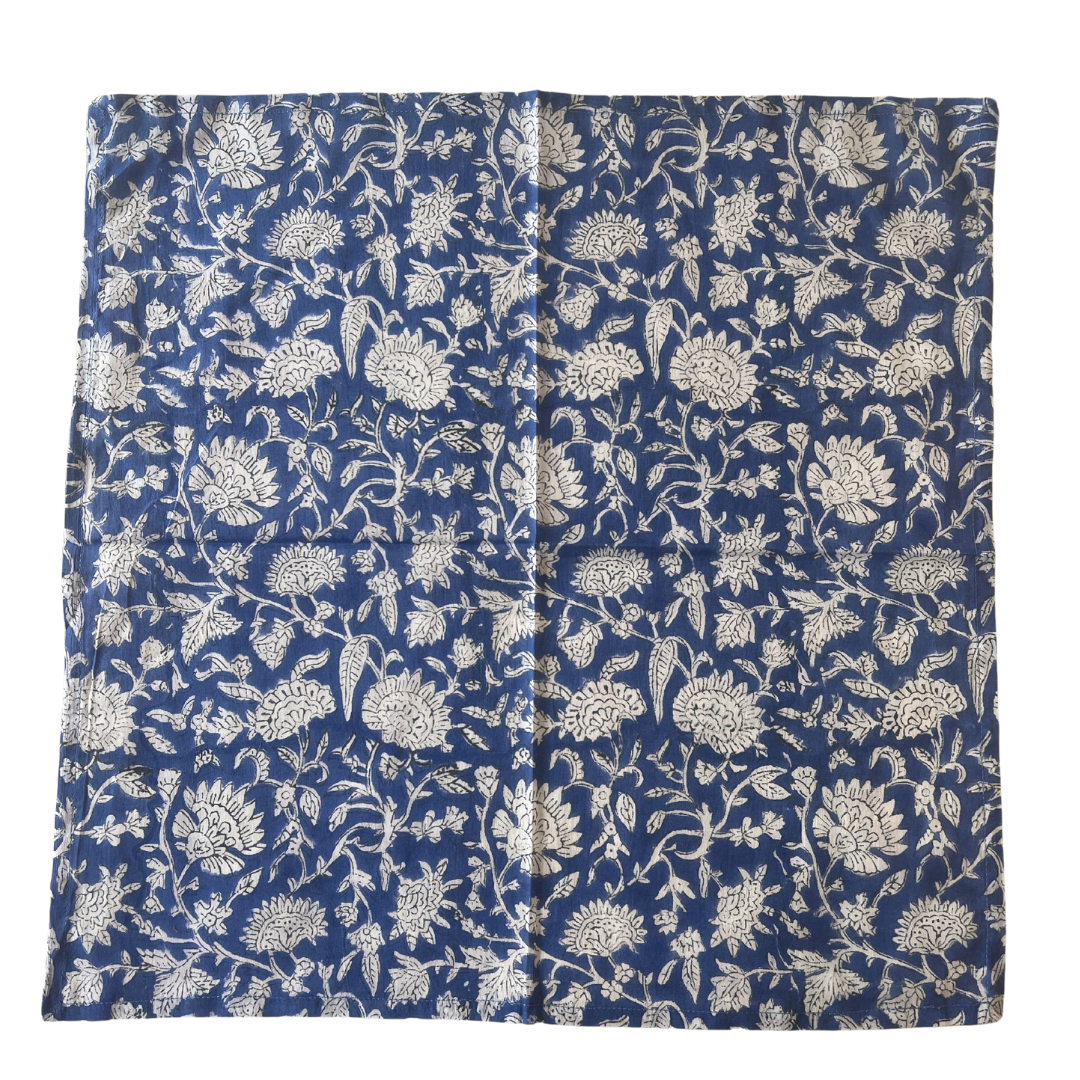 Table Napkins Hand Block Printed -Neel