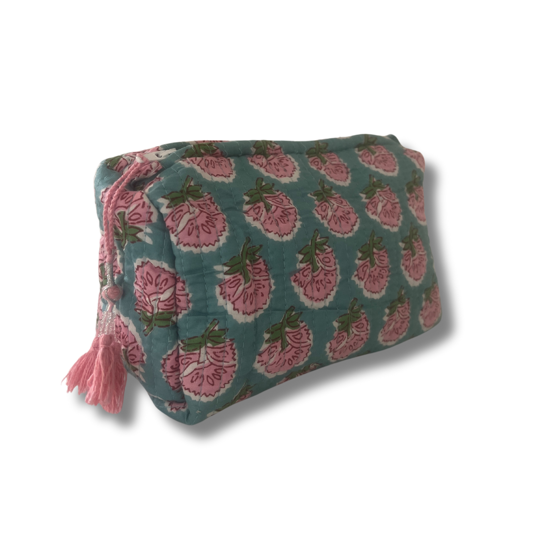 Set of 3 Quilted Toiletry Pouch