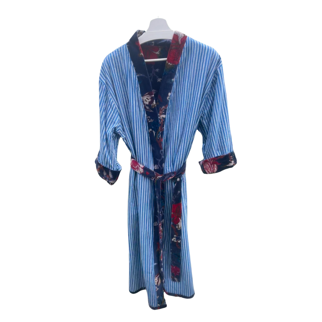 Velvet Printed Robe