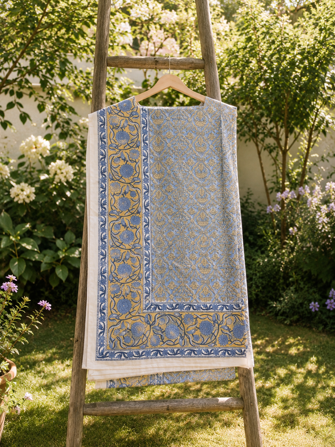 Hand Block Printed Table Cover(Bahar)