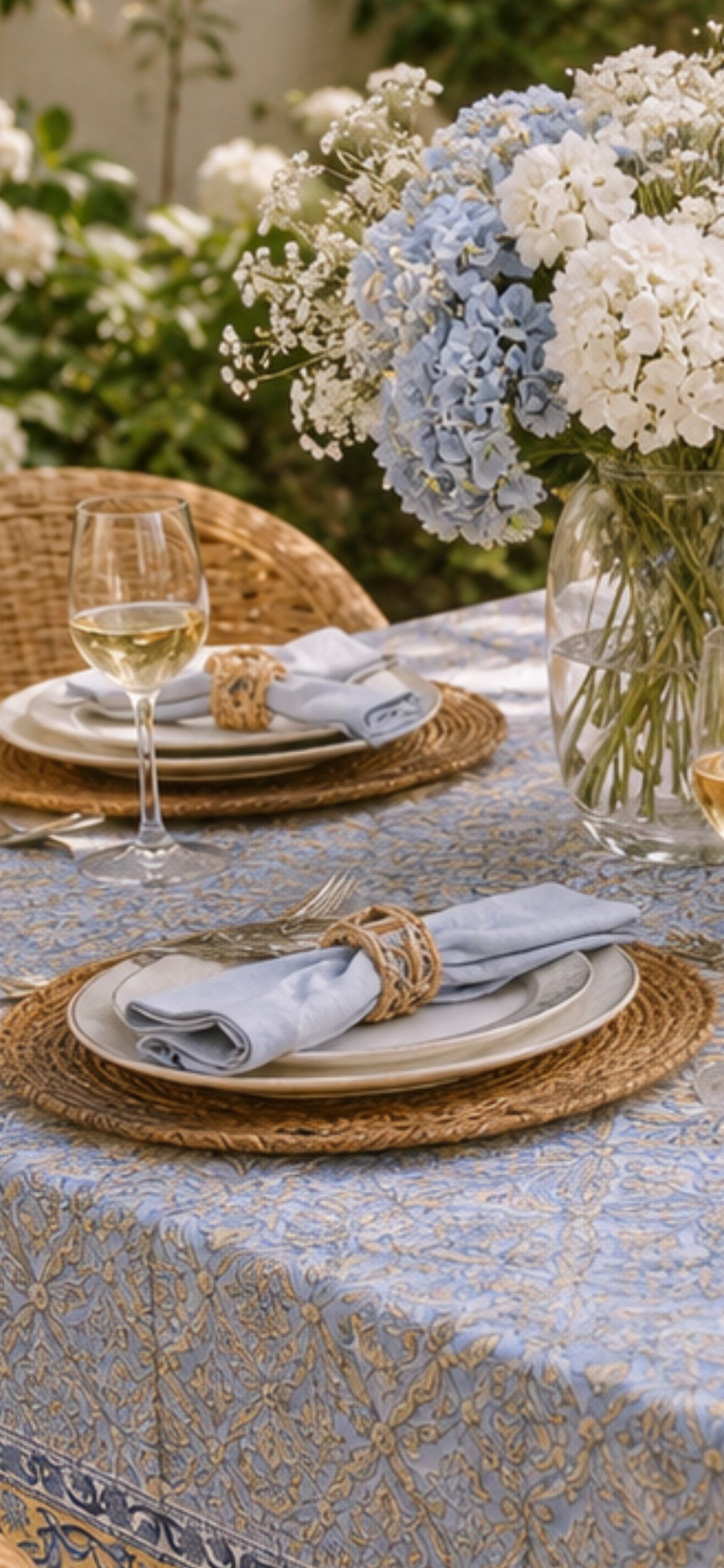 Hand Block Printed Table Cover(Bahar)