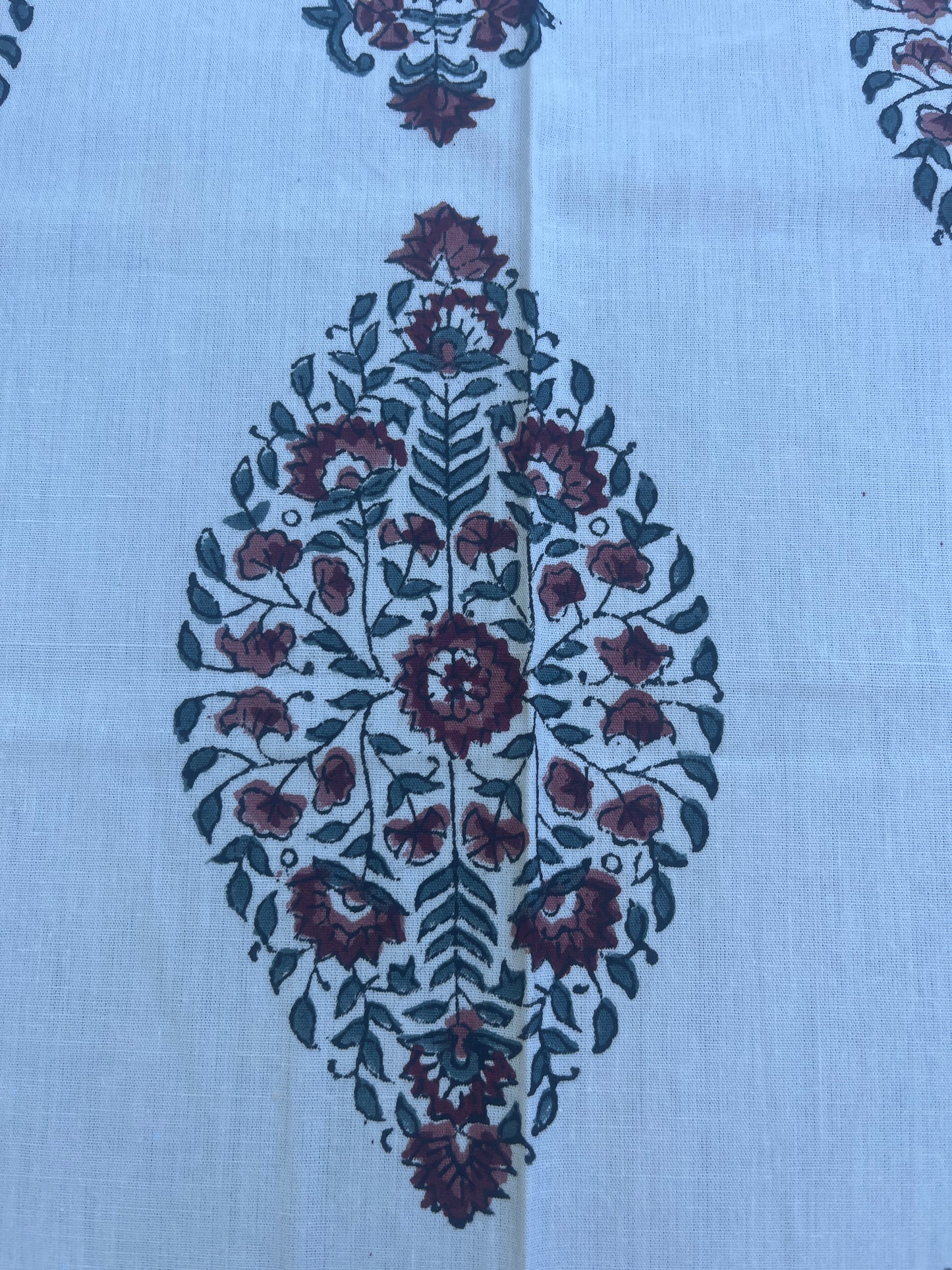 Hand Block Printed Table Cover (Booti)