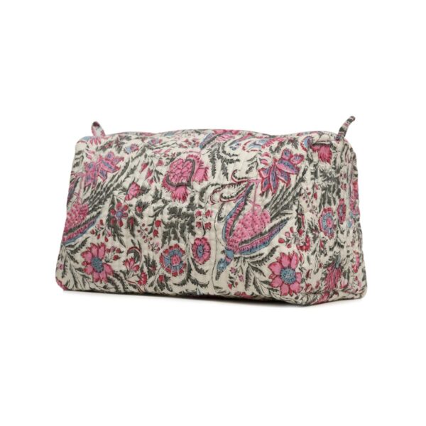 Quilted Toiletry Pouch