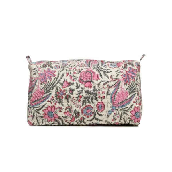 Quilted Toiletry Pouch