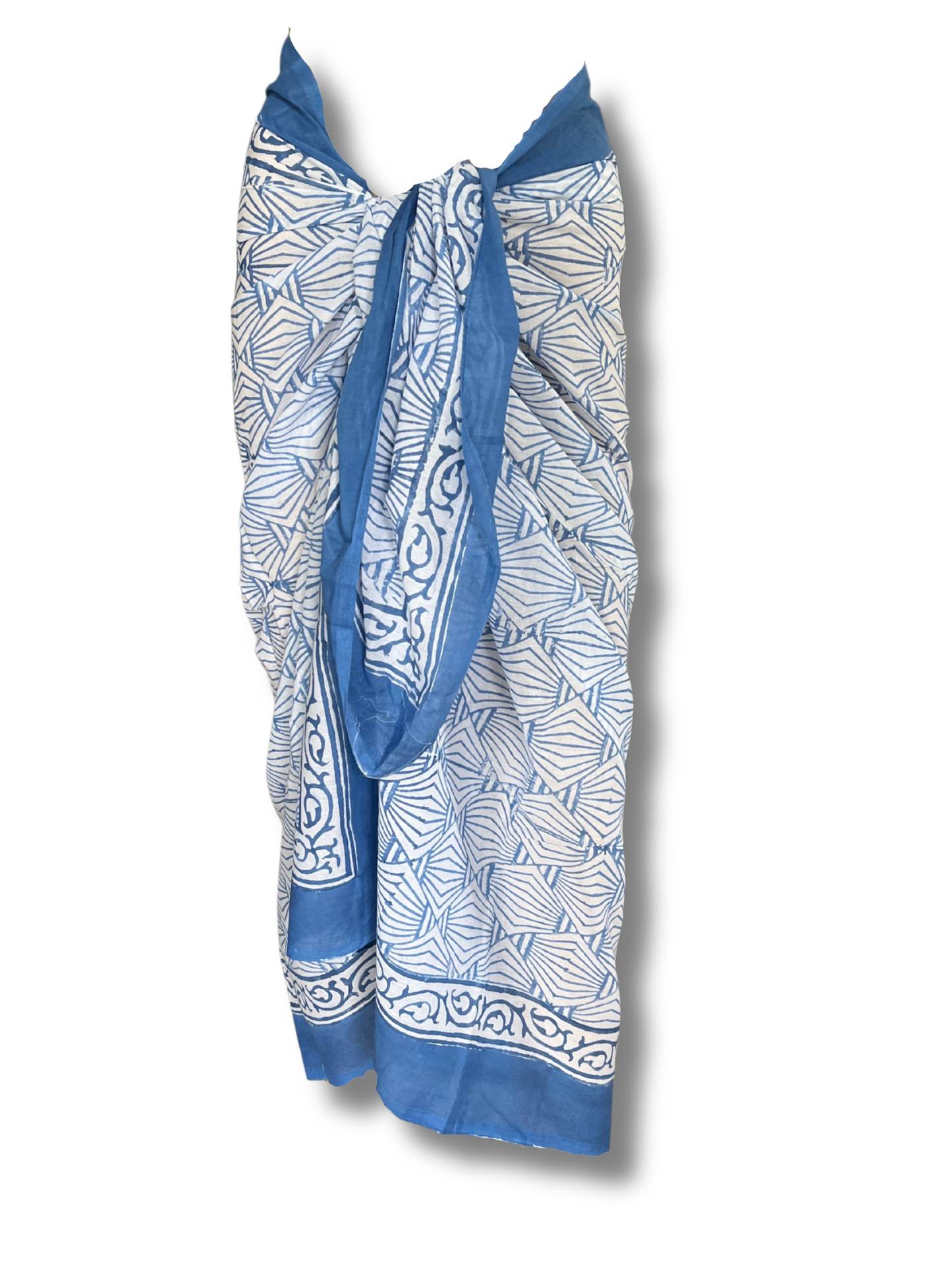 Hand Block Printed Sarong/Pareo - Mod